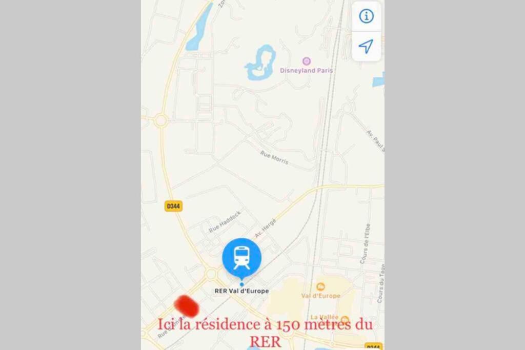 Апартаменты Escale A Disneyland Paris Монтеврен Экстерьер фото
